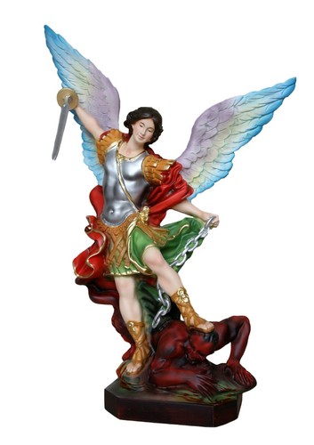 Statua san michele - statua, arcangelo