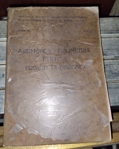 Libro aritmetica geometria - aritmetica,