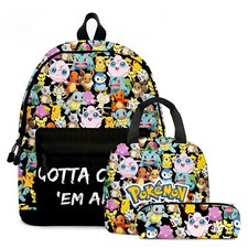 ZAINO POKEMON CON ASTUCCIO E