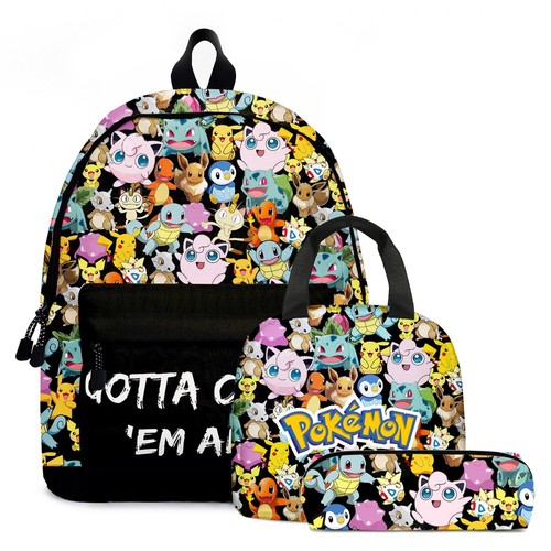 Zaino pokemon con astuccio - zaino,