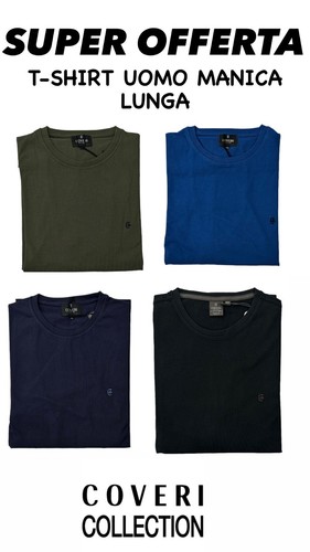 Shirt uomo manica lunga - t, 100%
