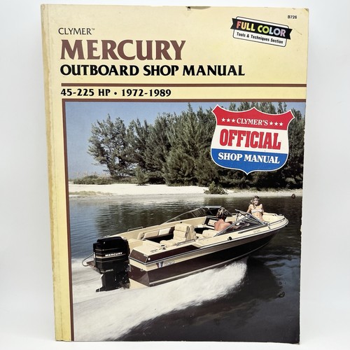 B726 clymer mercury 225 - clymer,