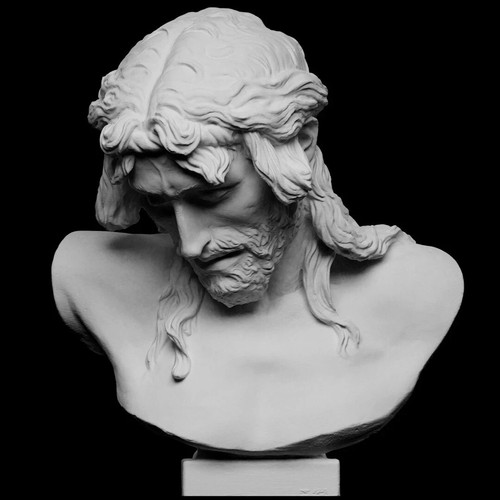 Statua scultura cristo - statua, su