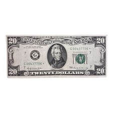 20 Dollari 1969 STAR NOTE