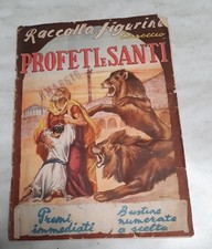ALBUM FIGURINE PROFETI E SANTI EDIZIONE CARROCCIO COMPLETO ACCETTABILE