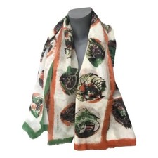 Sciarpa stola cotone BURBERRY nuova autentica