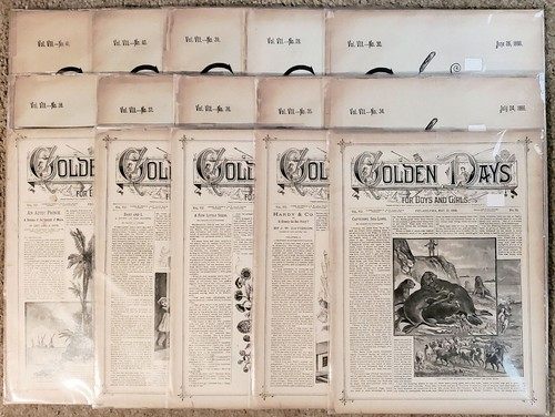 Issues golden days for - -,