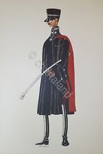 Cartolina - Ufficiale dei Carabinieri in piccola uniforme 1927 - 1960 ca.