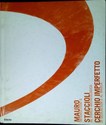 Mauro staccioli cerchio - staccioli:,