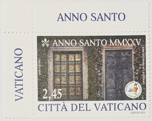 Vaticano 2025 francobollo anno - vaticano,