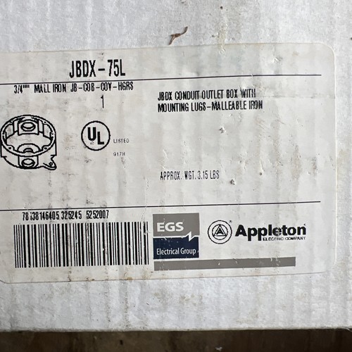 Appleton jbx 75l - jbx-75l, di