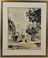 Antico Dipinto Acquerello