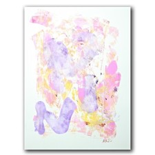 Quadro dipinto acrilico angelo