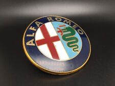ALFA ROMEO 75MM LOGO SIGLA EMBLEMA FREGIO STEMMA SCRITTA TARGHETTA BADGE TARGA