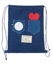Sacca Sport In Jeans Personalizzabile 47x35 cm Tempo Libero PS 40353