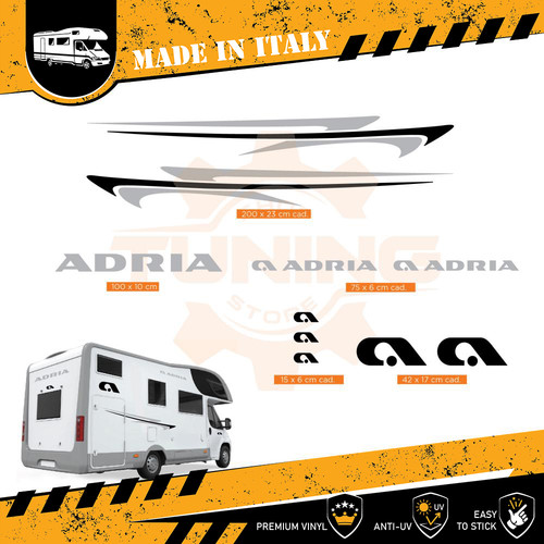 Decalcomania adesivi camper - decalcomania,