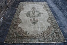 Tappeto vintage, tappeto fresco, tappeto grande 5,4 x 8,2 piedi, tappeti colo...