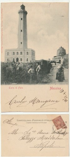 Messina torre faro - -, di