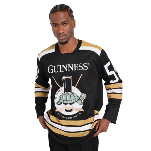 Maglia hockey guinness nera - hockey,