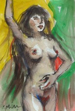 GERRY MILLER. Acquerello -