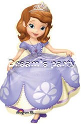 Pallone mylar principessa - mylar,