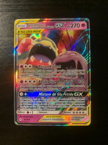 Carte pokémon grotadmorv et - grotadmorv,