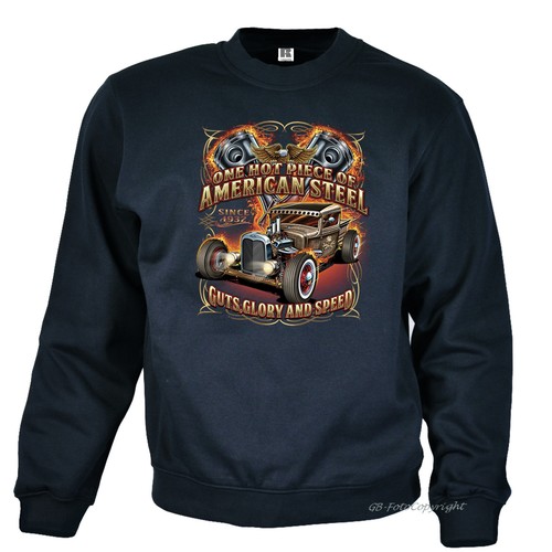 Sweatshirt hot rod automotiv - sweatshirt,