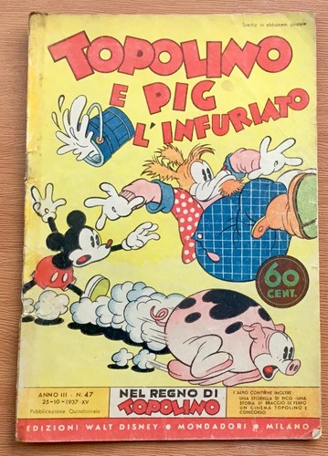 Topolino pig infuriato - topolino, l’infuriato