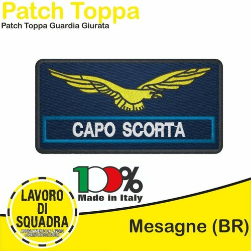 Patch toppa ricamata - patch, pronto