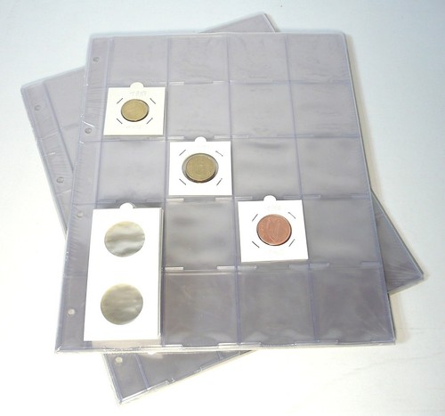 Foglio per monete - foglio, a