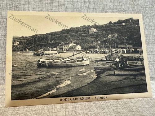 Cartolina rodi garganico - rodi,