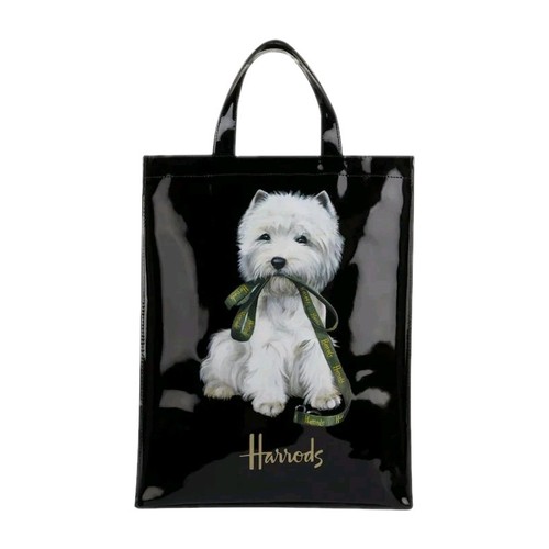 Harrods tote westie terrier - harrods,