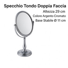 Specchio Reversibile da Banco Orafi Gioiellieri Estetiste Lente Ingrandimento