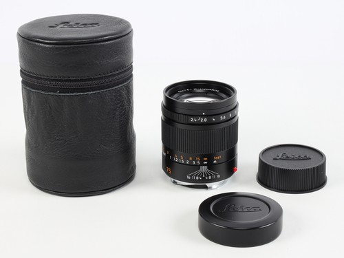 Leica 75mm summarit m - leica, f/2.4