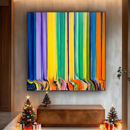 Arte parete colorata - parete,