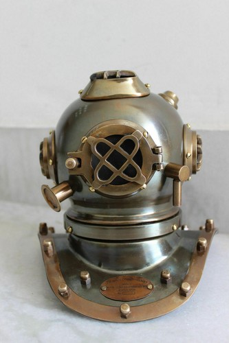 Antico casco subacqueo mini