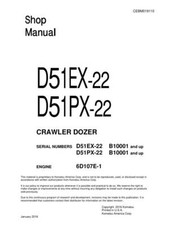 Komatsu d51ex d51px - komatsu, d51px-22
