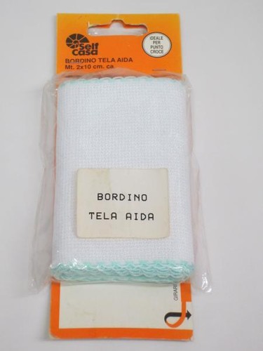 Bordino tela aida - in, altezza