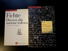 Lotto libri filosofia tedesca