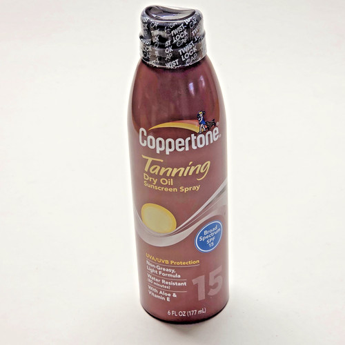 Olio abbronzante secco