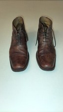 SCARPE UOMO PELLE E CUOIO WEXFORD PUNTA LUNGA NUMERO 44 MARRONE LEGGI BENE TUTTO
