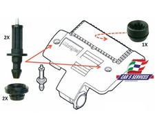 KIT VITI GOMMINI FILTRO ARIA FIAT GRANDE PUNTO 1.3 MULTIJET AIR FILTER SUPPORTS