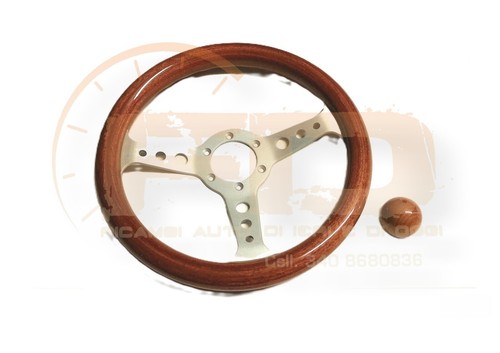 Volante mogano con clacson - con,