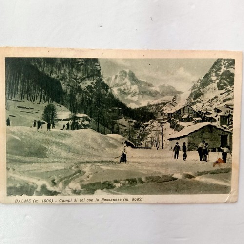 Cartolina balme 1928 campo - cartolina,
