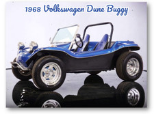 Calamita cassetta attrezzi armadietto frigorifero retrò Volkswagen Dune Buggy 1968