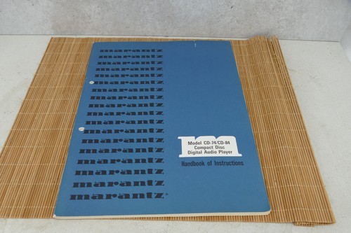 Lettore marantz - cd-74, 84