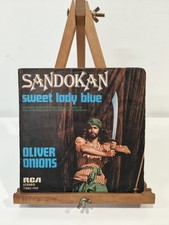 Vinile Sandokan "Sweet Lady Blue"  Oliver Onions 1976.