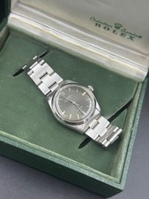 rolex air king 5500 grey dial