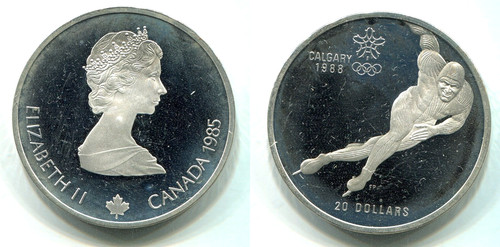Dollari canada 1985 - 20,