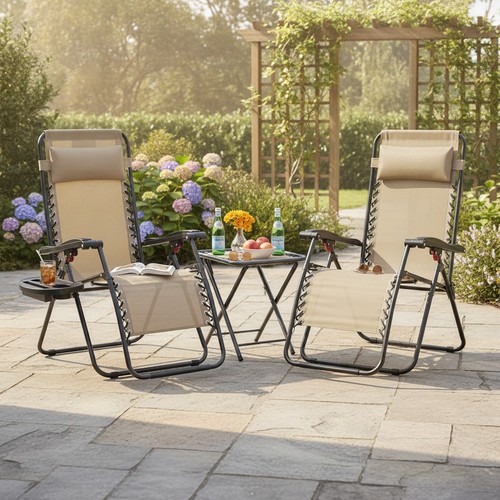Yaheetech 3pcs beige zero - beige,